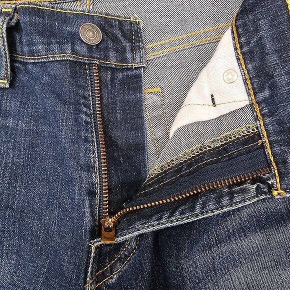 Levi's Straight Fit Men's Rare Registered Red Tag Denim Jeans 30X30 - Picture 7 of 11